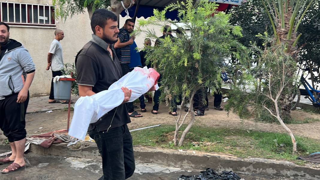 Savaşın 39. gününde acı katlanıyor! Mezarlığa dönen Gazze'den kareler... 4